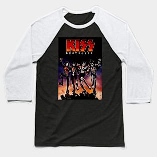 KISS MERCH VTG Baseball T-Shirt